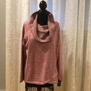 Ideology Cowl Neck Sweatshirt